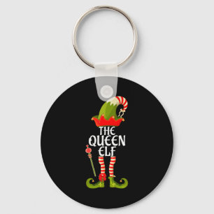 The Queen Elf Family Matching Christmas 2023  Key Ring