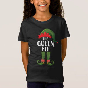 The Queen Elf Matching Family Christmas Women T-Shirt