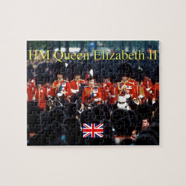The Queen Elizabeth II - Pro Photo Jigsaw Puzzle (Horizontal)