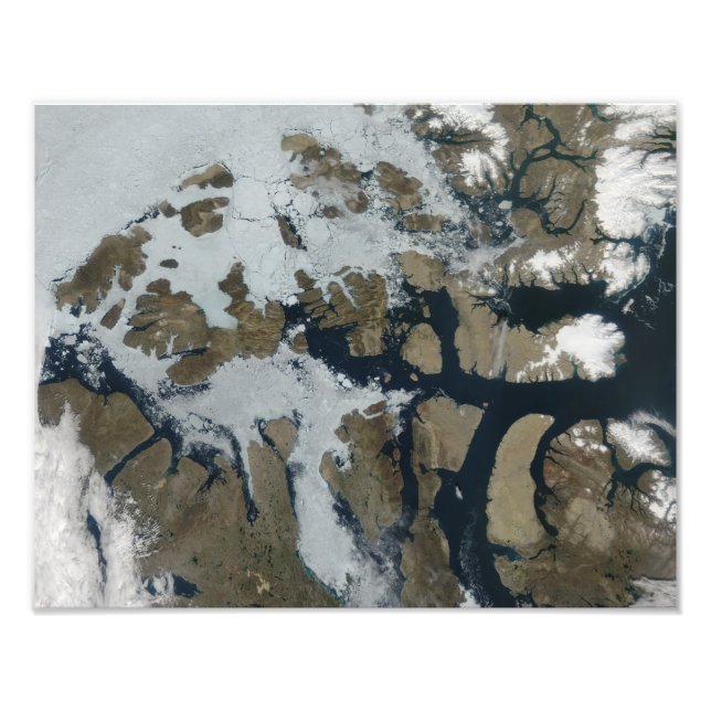 The Queen Elizabeth Islands Photo Print (Front)