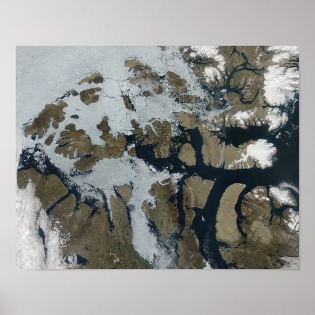 The Queen Elizabeth Islands Poster (Front)