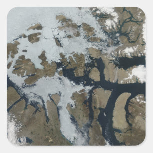 The Queen Elizabeth Islands Square Sticker