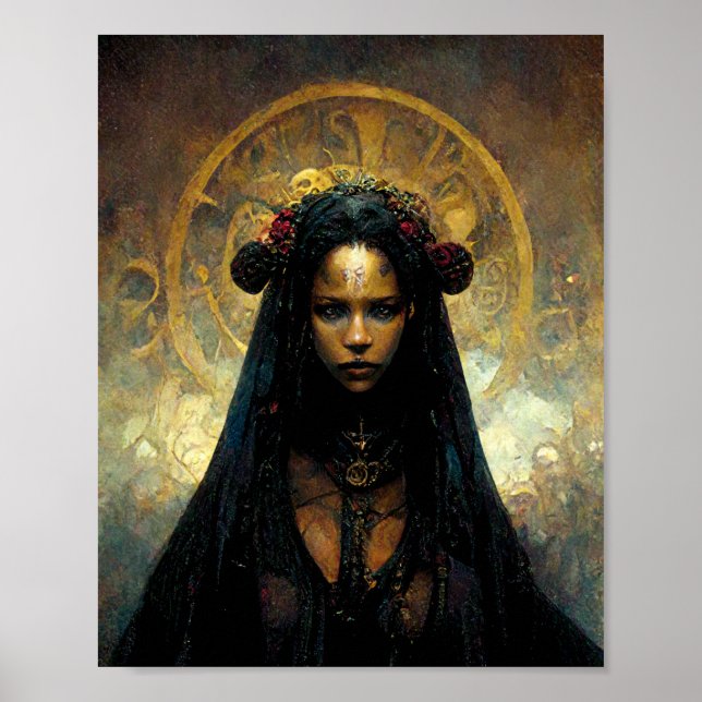 The Queen Fantasy Scifi Art Poster (Front)