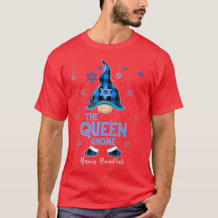 The Queen Gnome Happy Hanukkah Jewish Gnomes Lover T-Shirt
