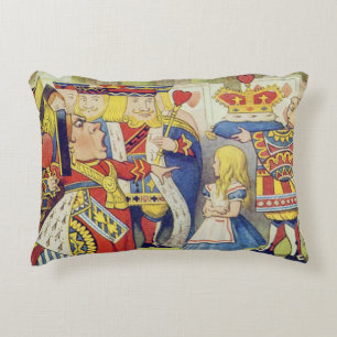 The Queen has come! And isn't she angry.' Decorative Cushion