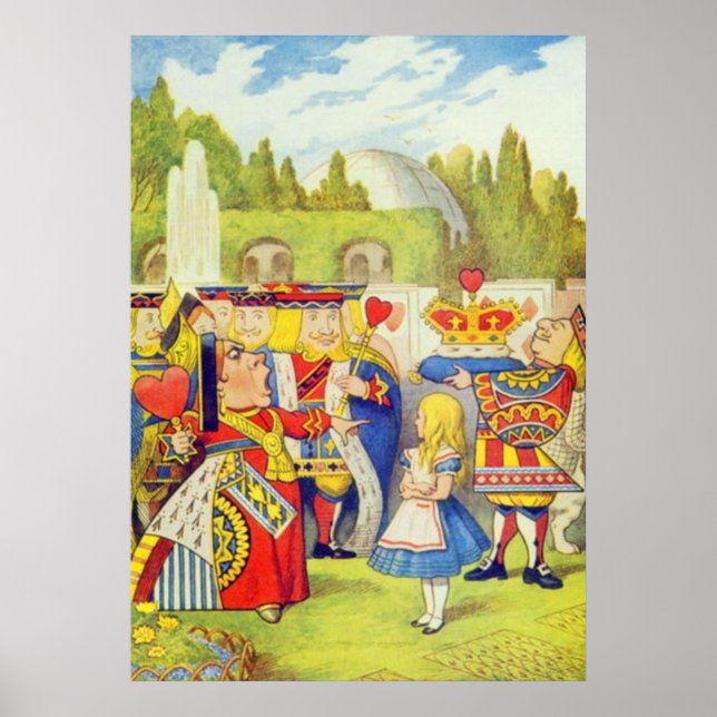 The Queen has Come! Full Colour Poster (Front)