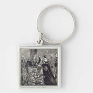 The Queen investing the Emperor of the French Key Ring