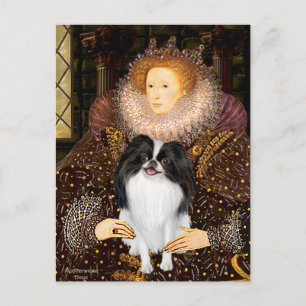 The Queen - Japanese Chin 3 Postcard