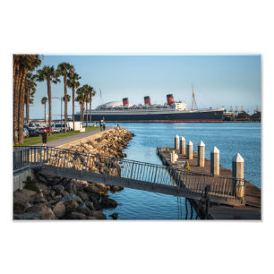 The Queen Mary Long Beach California Photo Print