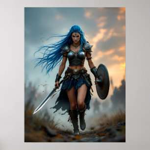 The Queen of Battle Poster