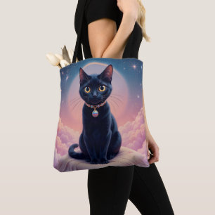 The Queen Of Black Cat Heaven Tote Bag