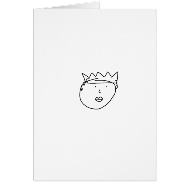 The Queen of England Drawing by Han (Front)