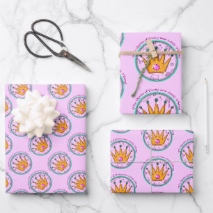 The Queen of Every Little Thing Medium Gift Bag Wrapping Paper Sheet