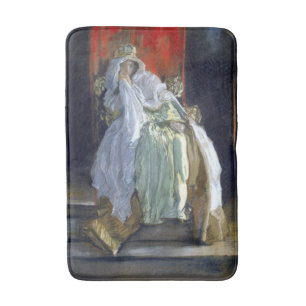 The Queen of Hamlet (by Edwin Austin Abbey) Bath Mat