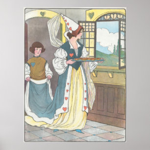 The Queen of Hearts, She made some tarts Poster