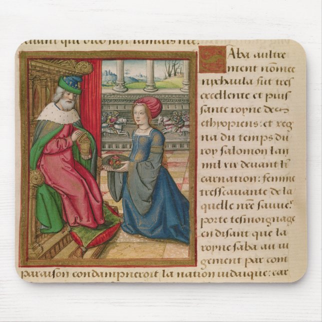 The Queen of Sheba Mouse Mat (Front)