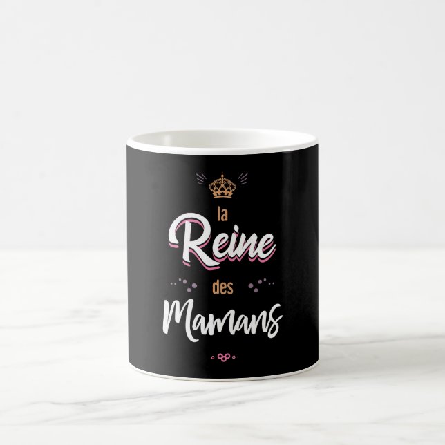 The queen of the moms coffee mug (Center)