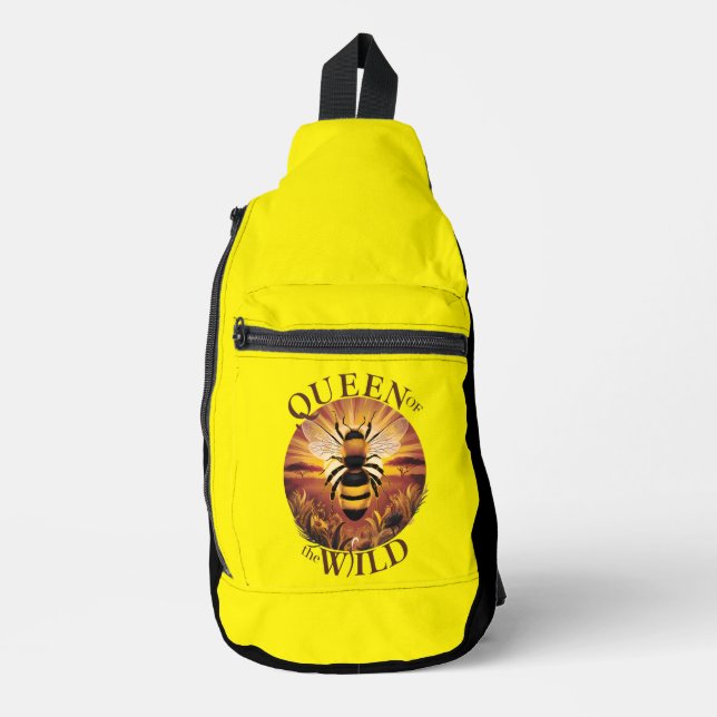The Queen of the Wild Logo Sling Bag (Front)