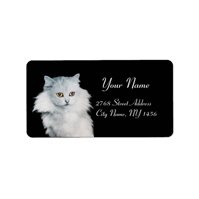 THE QUEEN OF WHITE CATS LABEL (Front)