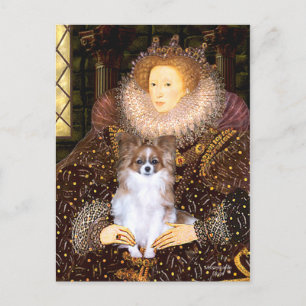 The Queen - Papillon 6 Postcard