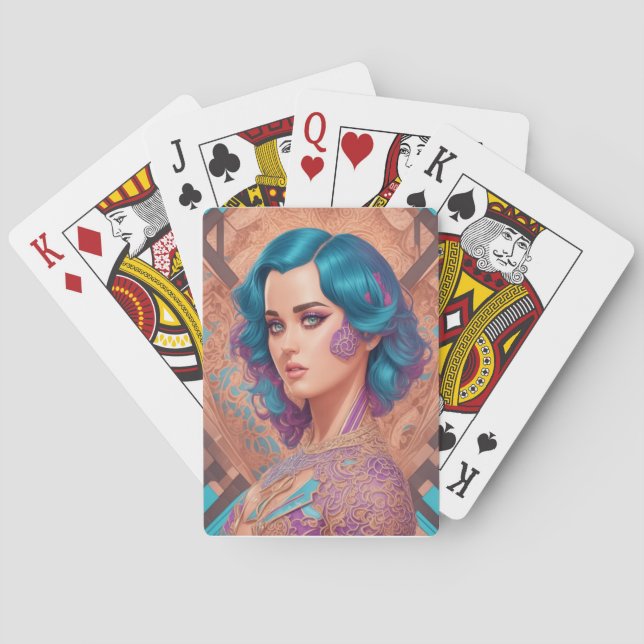 The Queen - Playing Cards (Back)