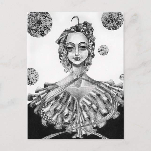 The Queen Postcard (Front)