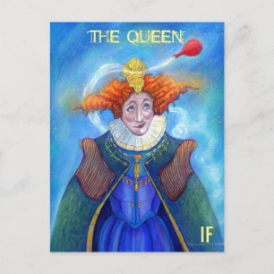 The Queen postcard by Mike Winterbauer