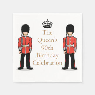 The Queen's 90th Birthday Celebration Napkin