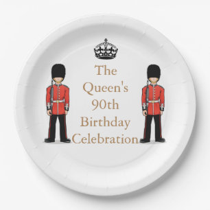 The Queen's 90th Birthday Celebration Paper Plate