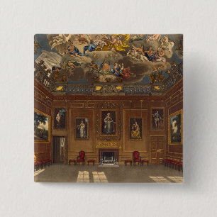 The Queen's Audience Chamber, Windsor Castle, from 15 Cm Square Badge