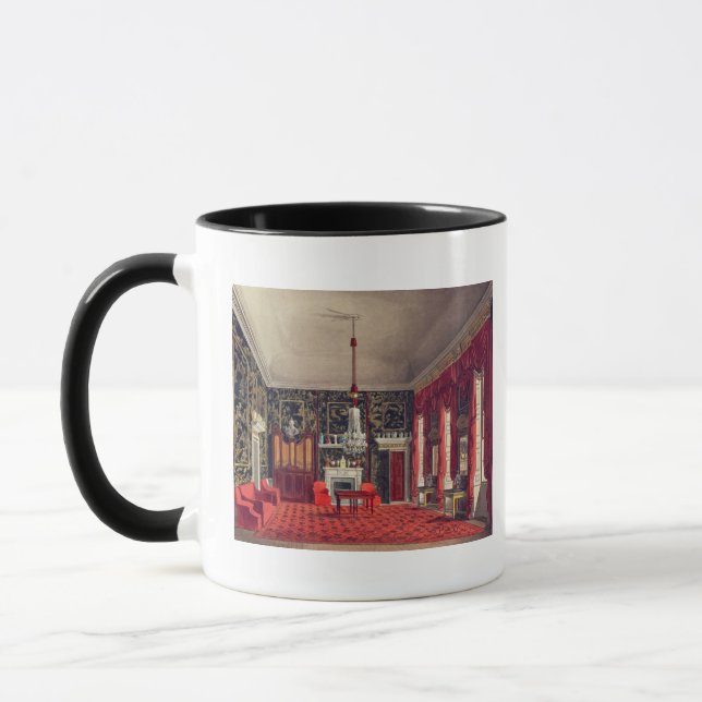 The Queen's Breakfast Room, Buckingham House Mug (Left)