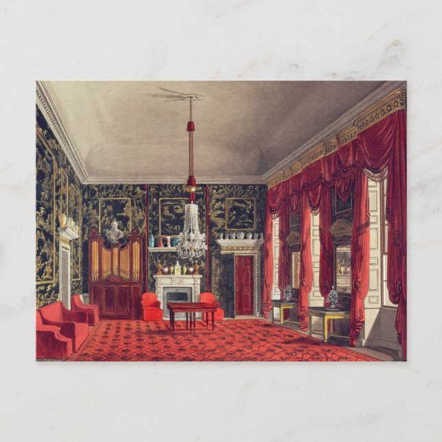 The Queen's Breakfast Room, Buckingham House Postcard (Front)