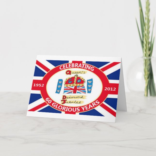 The Queen's Diamond Jubilee Card (Front)
