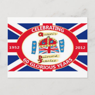 The Queen's Diamond Jubilee Postcard