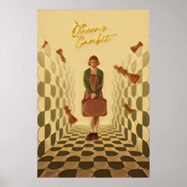 The Queens Gambit Poster (Front)