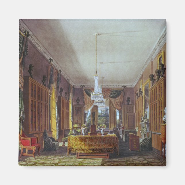 The Queen's Library, Frogmore Magnet (Front)
