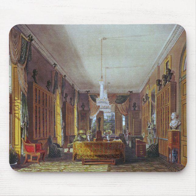 The Queen's Library, Frogmore Mouse Mat (Front)