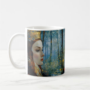 The Queen's Lost Heart Fairytale Portrait Coffee Mug