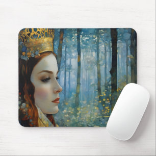 The Queen's Lost Heart Fairytale Portrait Mouse Mat