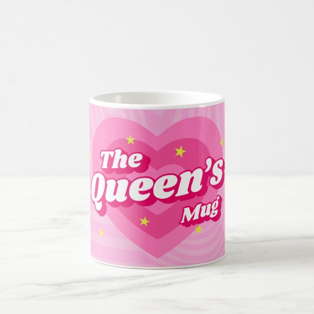 The Queen's Mug Pink Classic  (Center)
