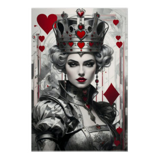 The queens of Cards collection 1/5 Poster