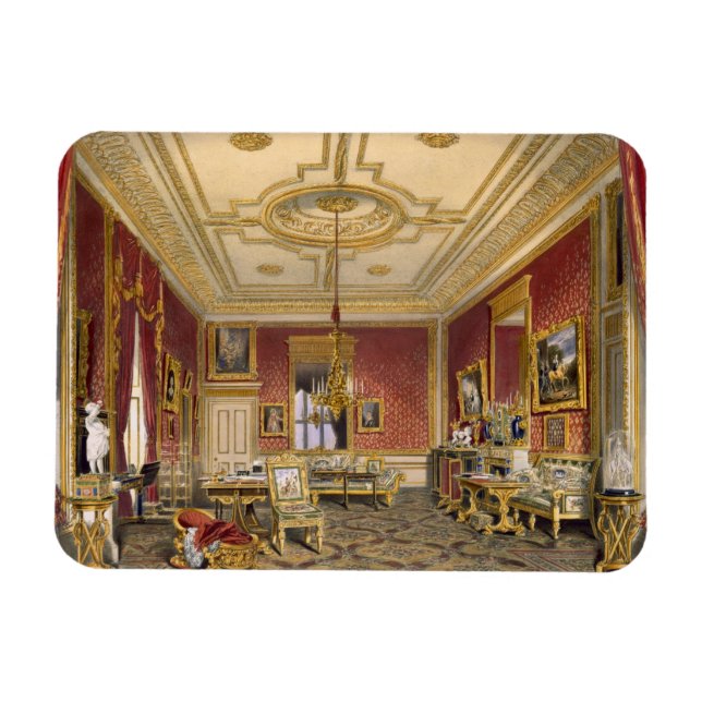 The Queen's Private Sitting Room, Windsor Castle, Magnet (Horizontal)