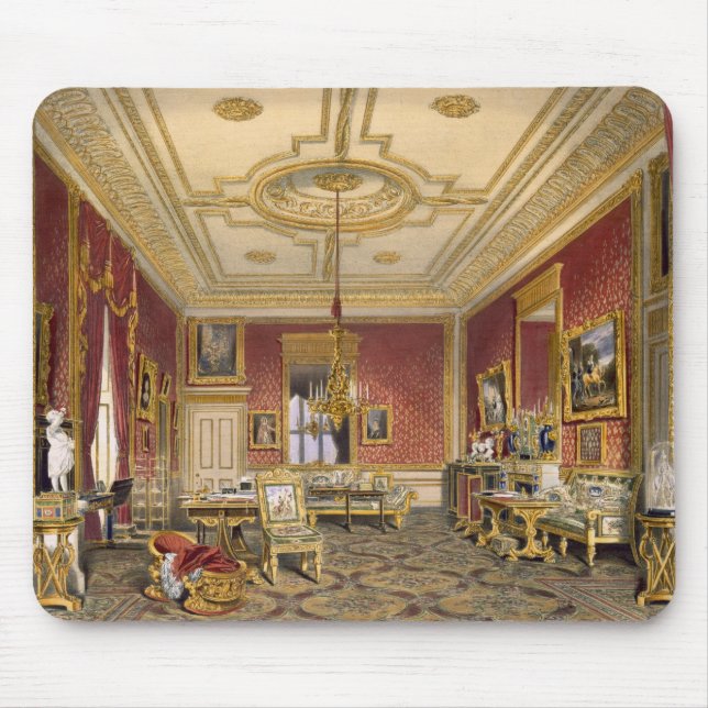 The Queen's Private Sitting Room, Windsor Castle, Mouse Mat (Front)