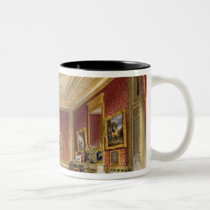 The Queen's Private Sitting Room, Windsor Castle, Two-Tone Coffee Mug