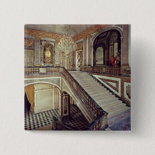 The Queen's staircase, c.1679 15 Cm Square Badge