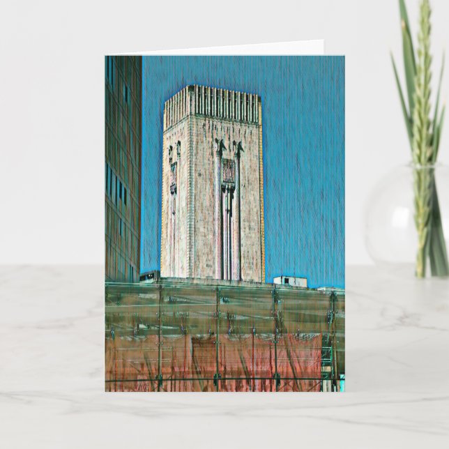 The Queens Tunnel Ventilation Shaft Card (Front)