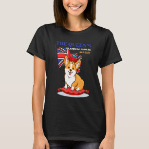 The Queenu2019s Platinum Jubilee 1952 2022 Corgi U T-Shirt