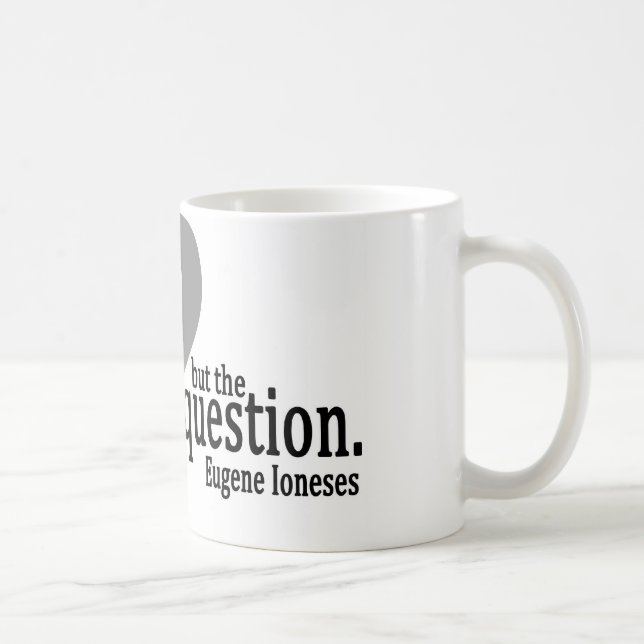 The Question Enlightens Mug (Right)