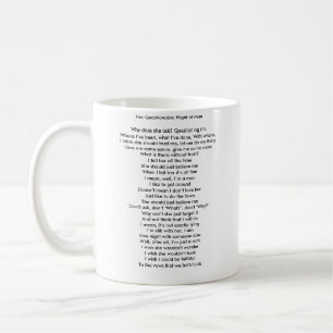 The Questionable Plight of Man mug