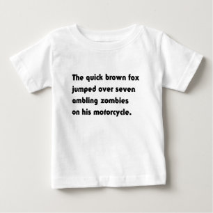 The Quick Brown Fox Jumped Over... Pangram T-Shirt